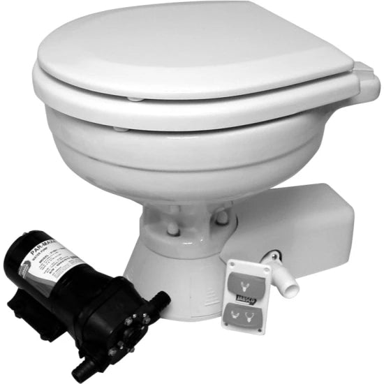 Toaleta Electrica Marina Jabsco Quiet Flush Compact 24v