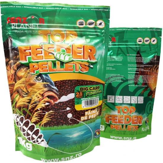 Top Feeder Senzor Pelletes Fumigena Big Carp, 2.5mm, 1kg