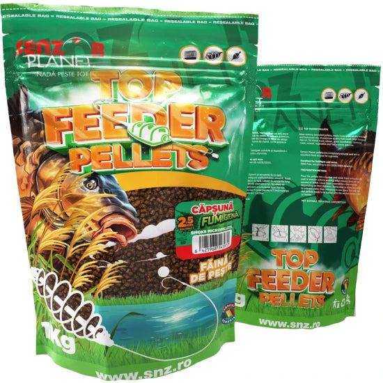 Top Feeder Senzor Pelletes Fumigena Capsuna, 2.5mm, 1kg