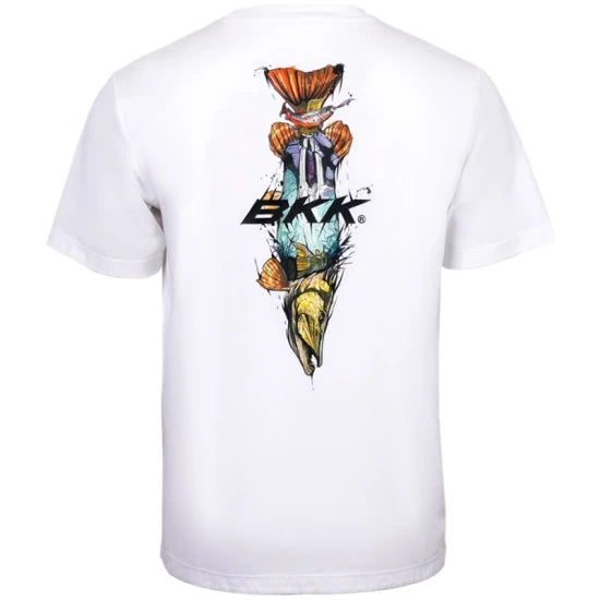 Tricou Bkk Casual Brand Value Pike, White, Marime Xl