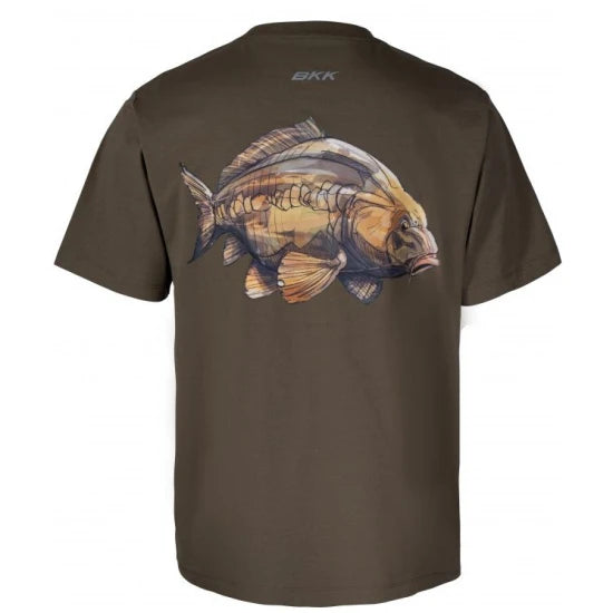 Tricou Bkk Casual Carp Green, Kaki, Marime M