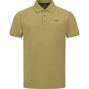Tricou Blaser Polo Solid 25 Dull Gold, Marimea M