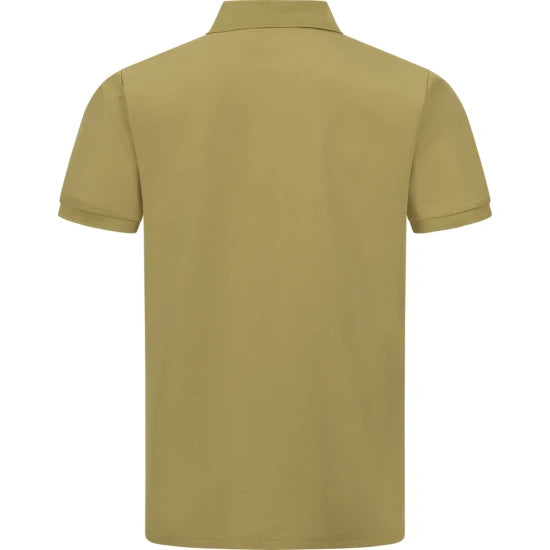 Tricou Blaser Polo Solid 25 Dull Gold, Marimea S