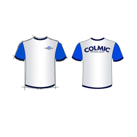Tricou Colmic White Blue XXXL