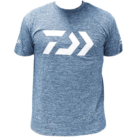 Tricou Daiwa D Old Shirt Short Sleeve 31, Light Blue, Marime L