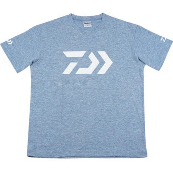 Tricou Daiwa D Old Shirt Short Sleeve 31, Light Blue, Marime L