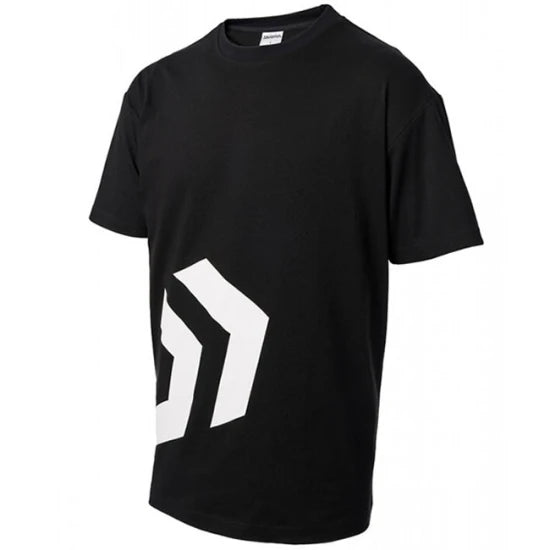 Tricou Daiwa Angler Negru Alb, Marime Xl