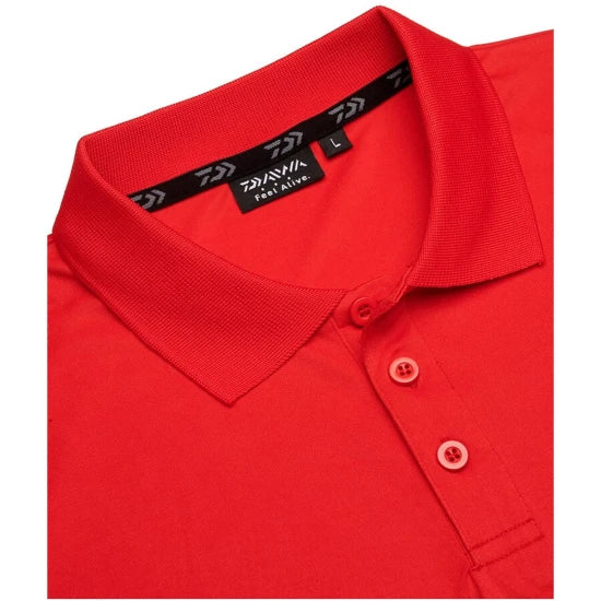 Tricou Daiwa Polo Red, Marime L