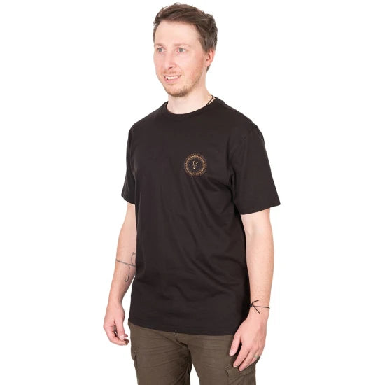 Tricou Fox Circle T, Black, Masura Xxxl