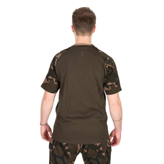 Tricou Fox Outline T-shirt, Khaki Camo Marime S