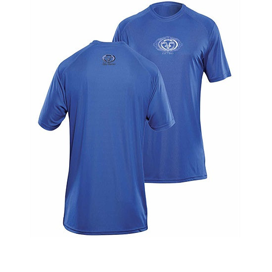 Tricou Flying Fisherman Logo Performance Tee Royale Tee XXL