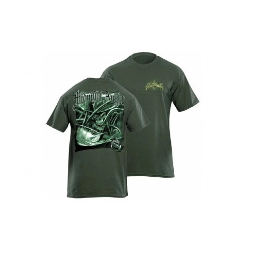 Tricou Flying Fisherman Midnight Angler Tarpon Green Tee Xxl