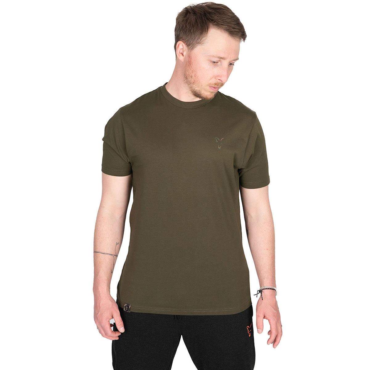 Tricou Fox Khaki Large Print T-Shirt, Marime 2XL