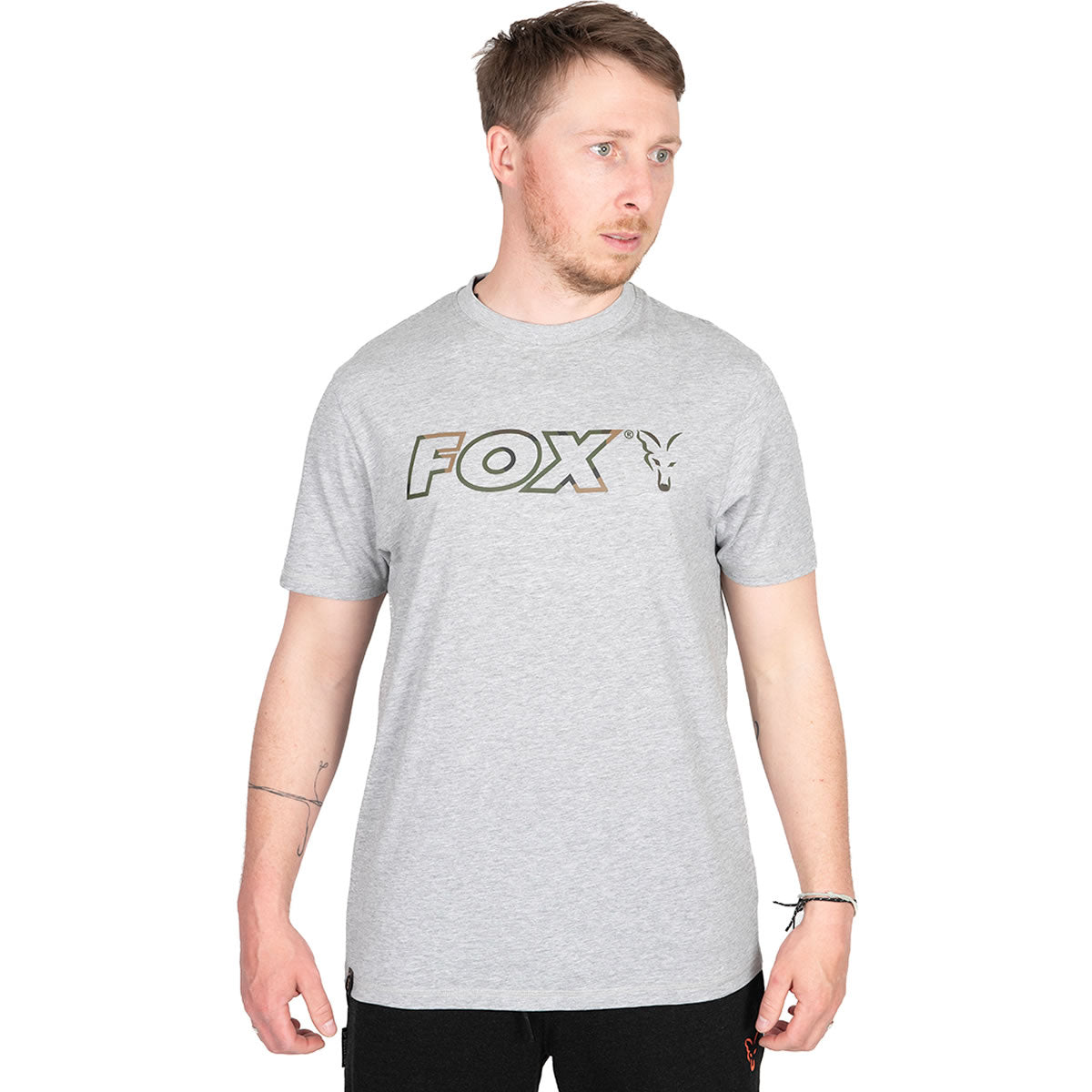 Tricou Fox Ltd LW Grey Marl T-Shirt, Marime L