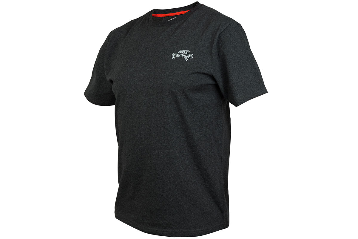 Tricou Fox Rage Black Marl T Shirt XL