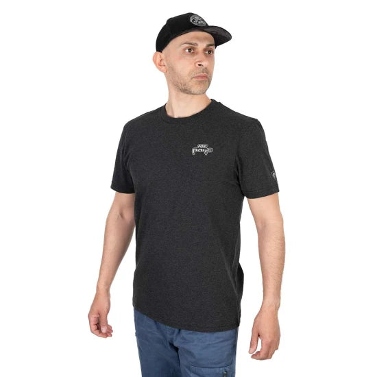 Tricou Fox Rage Voyager Tee Dark Grey, Marime S