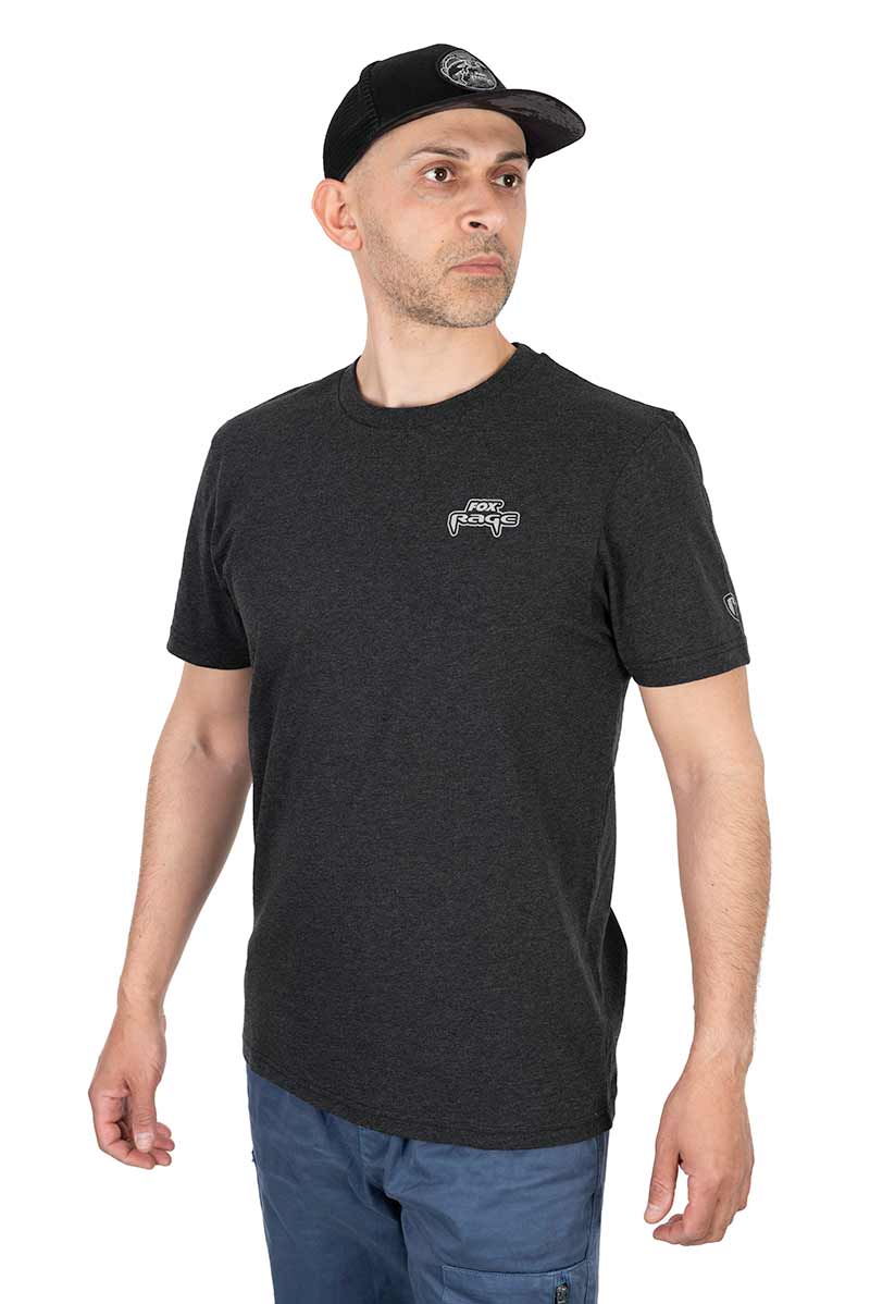 Tricou Fox Rage Voyager Tee Dark Grey, Marime XXXL