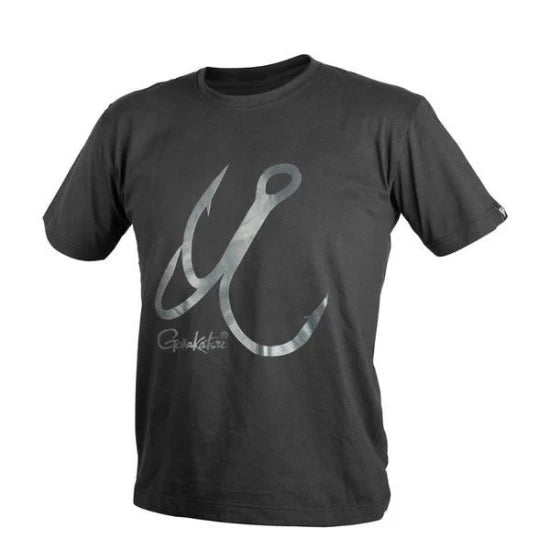 Tricou Gamakatsu Logo Negru Marimea Xl