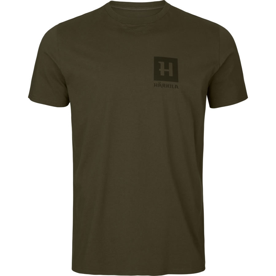 Tricou HARKILA Gorm S/S, Shadow Brown, Marime M