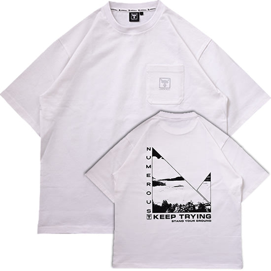 Tricou Jackall Graphinc Tee Water Side, White, Marime L