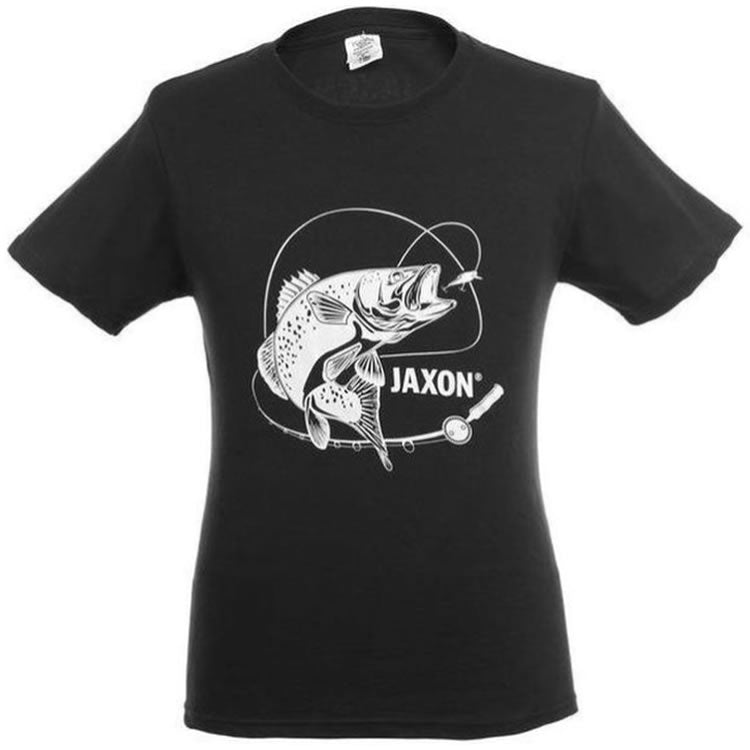 Tricou Jaxon Zander Negru, Marime L