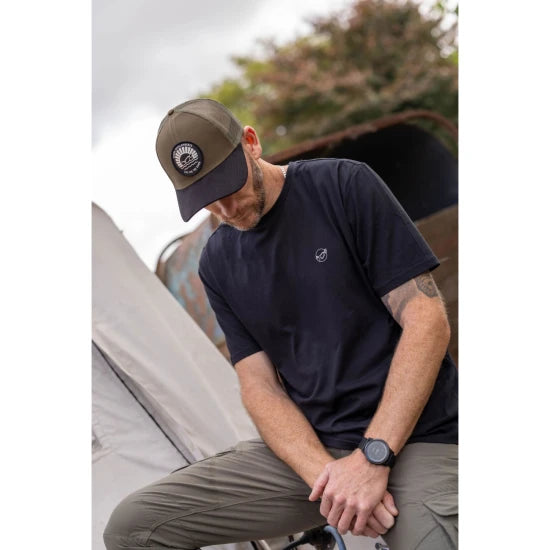 Tricou Korda One Liner Tee Black, Marime S