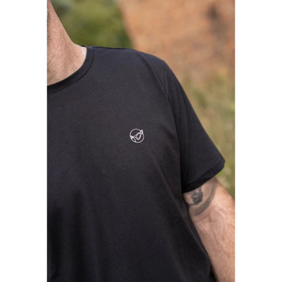 Tricou Korda One Liner Tee Black, Marimel