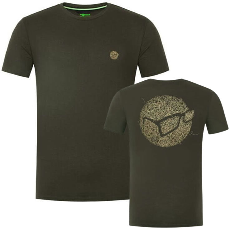 Tricou Korda Birdnest Tee, Dark Olive, Marime S
