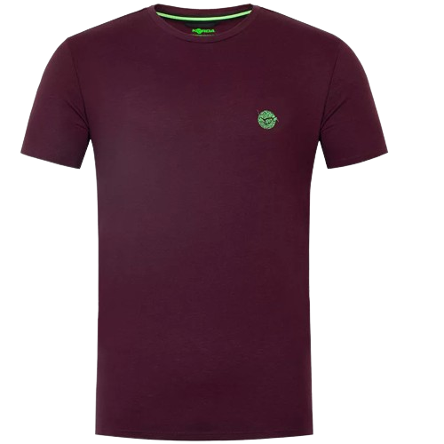 Tricou Korda Birdsnest Tee Burgundy, Marimea M