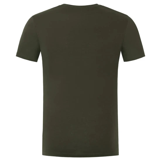 Tricou Korda Minimal Tee Dark Olive, Marimea 2xl