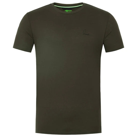 Tricou Korda Minimal Tee Dark Olive, Marimea L