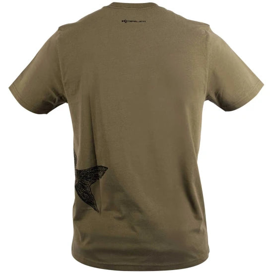 Tricou Korum Classic Barbel T-shirt, Kaki, Marime Xl