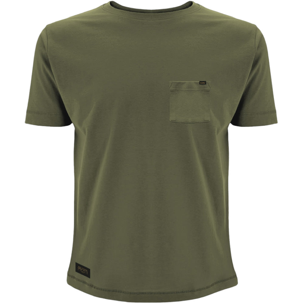 Tricou Kumu Heavyweight Pocket Kaki, Marime 2XL