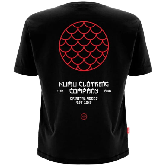 Tricou Kumu Orient Black T-shirt, Marime L