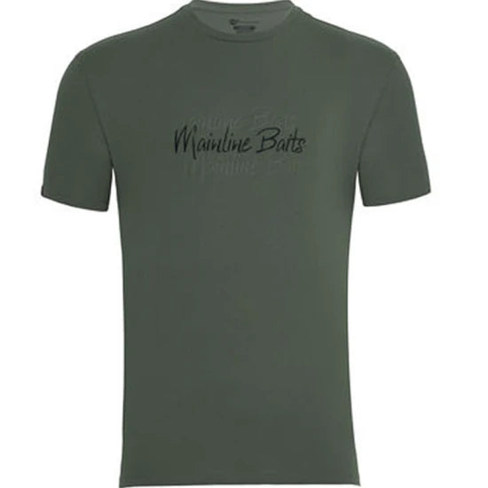 Tricou Mainline Carp Tee, Green, Marime S