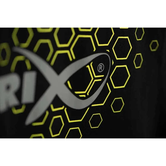 Tricou Matrix Hex Print T-shirt, Black, Marime M