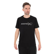 Tricou Matrix Large Fade T-shirt, Black/grey, Marime 3xl