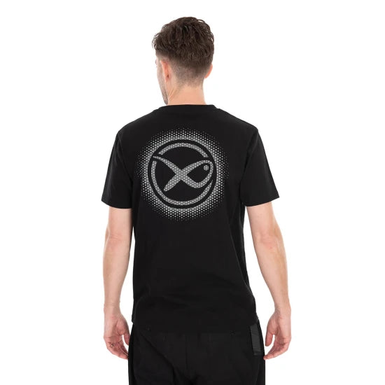 Tricou Matrix Large Fade T-shirt, Black/grey, Marime M