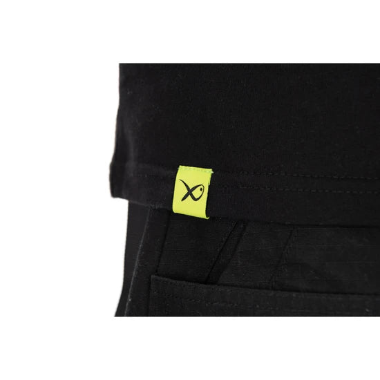 Tricou Matrix Large Fade T-shirt, Black/lime, Marime L
