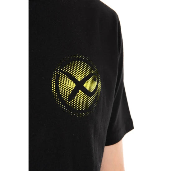 Tricou Matrix Large Fade T-shirt, Black/lime, Marime M
