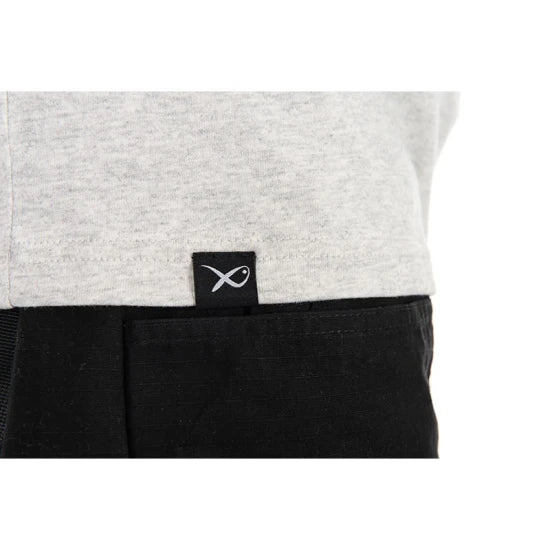 Tricou Matrix Large Mesh Logo T-shirt, Grey, Marime M