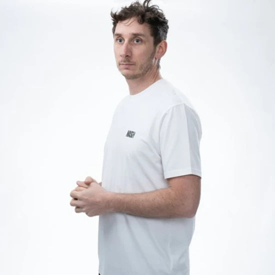 Tricou Nash Make It Happen Carp Logo T Shirt Ecru, Marime M