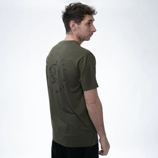Tricou Nash Make It Happen Carp Logo T Shirt Green, Marime S