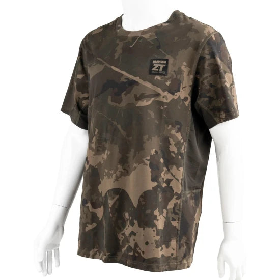 Tricou Nash Zt Lite Luxe T Shirt Camo, Marime L
