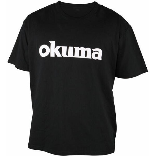 Tricou Okuma Motif Maneca Scurta, Culoare Negru 2XL