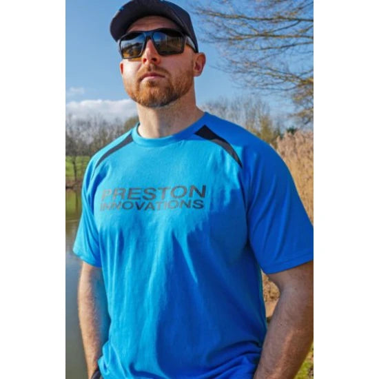 Tricou Preston Blue Breeze T-shirt, Masura L