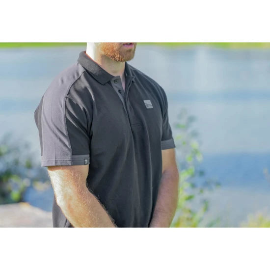 Tricou Preston Core Collection Polo, Black, Marime S