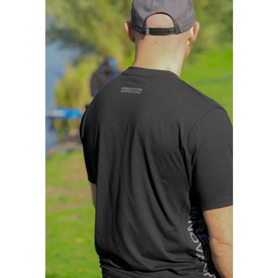 Tricou Preston Core Collection T-shirt, Black, Marime L