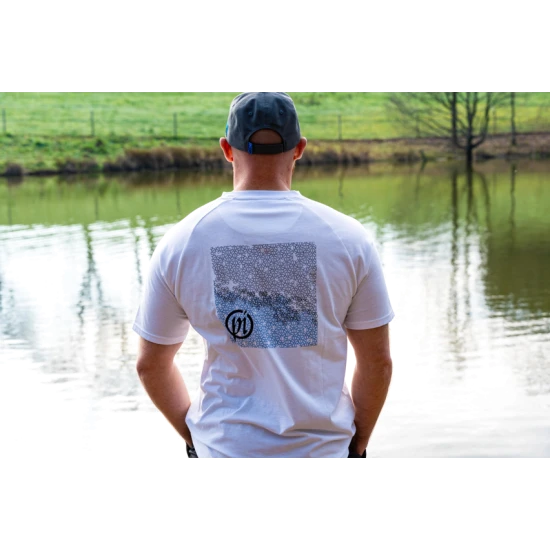 Tricou Preston White Reflect T-shirt, Masura S