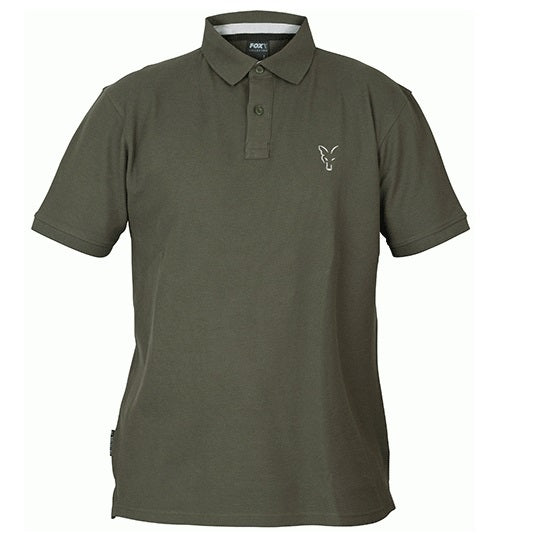 Tricou Polo FOX Collection Green And Silver Polo Shirt Marimea M